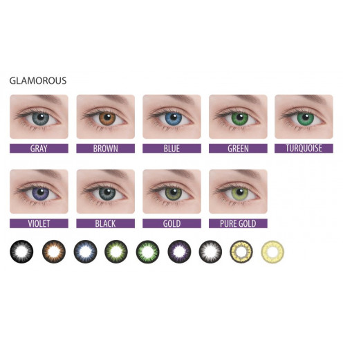 Цветные линзы Adria Glamorous (2 линзы)-1
