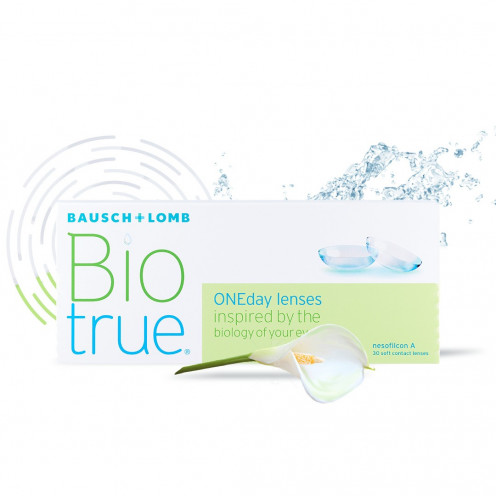 Контактные линзы Bausch & Lomb Biotrue OneDay (30 линз)