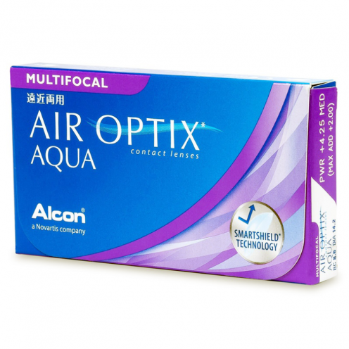 Контактные линзы Air Optix Aqua Multifocal (3 линзы)-1