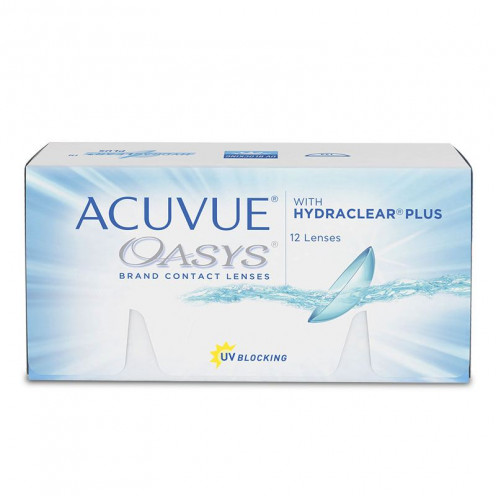 Контактные линзы Acuvue Oasys 12 линз